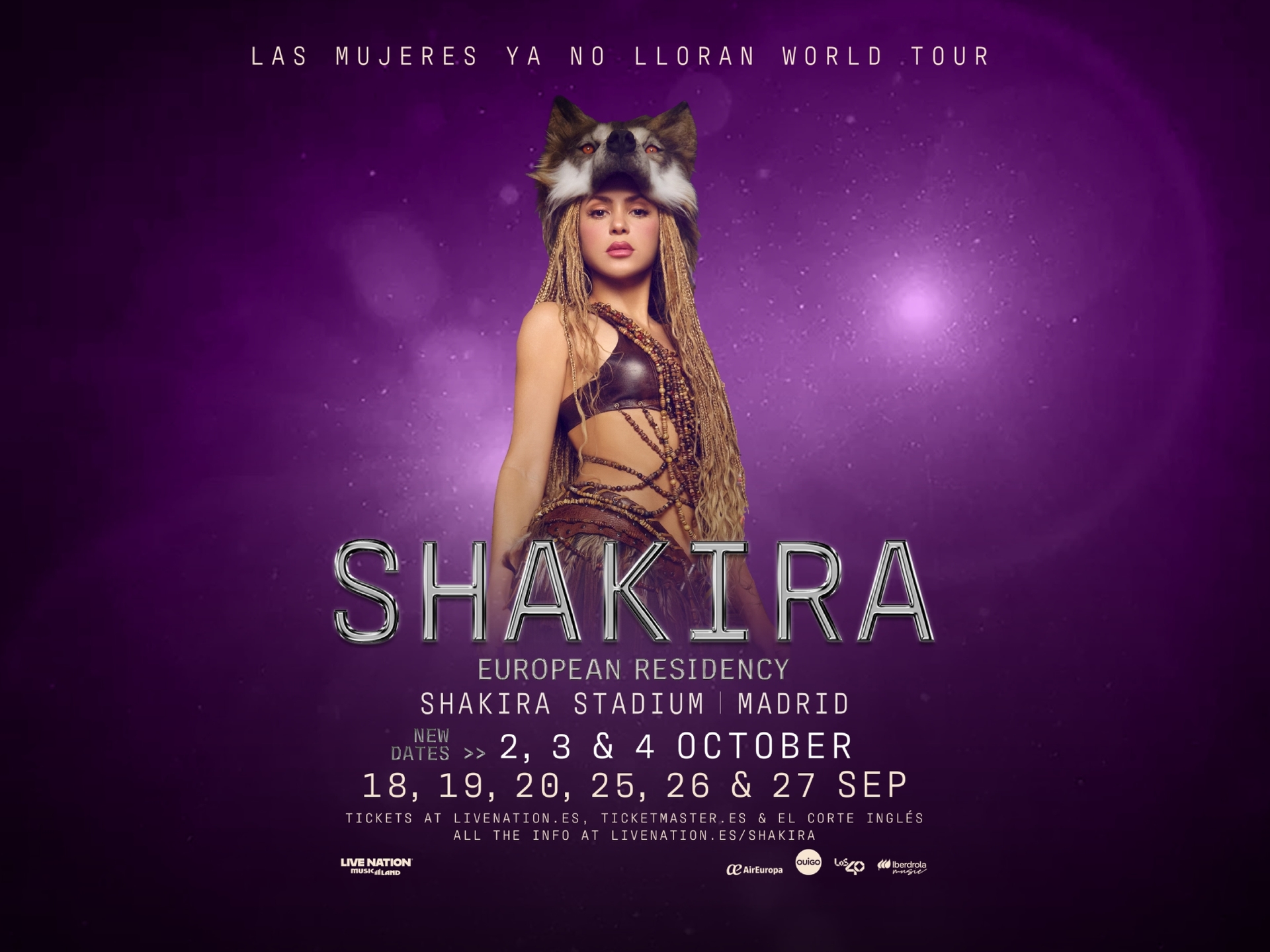 Shakira Madrid 4*  Hotel + Entradas