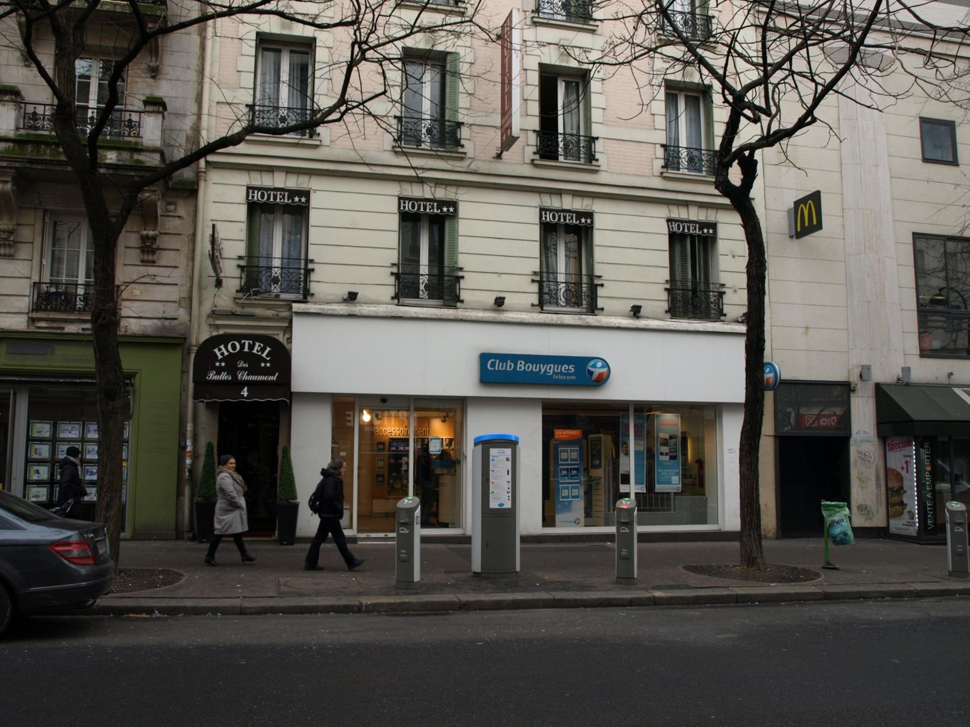 Hôtel des Buttes Chaumont