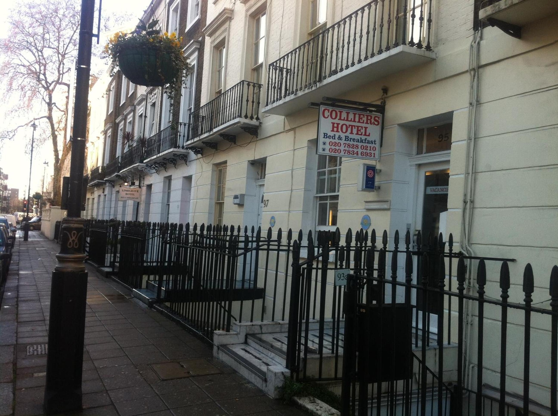 Colliers Hotel, London