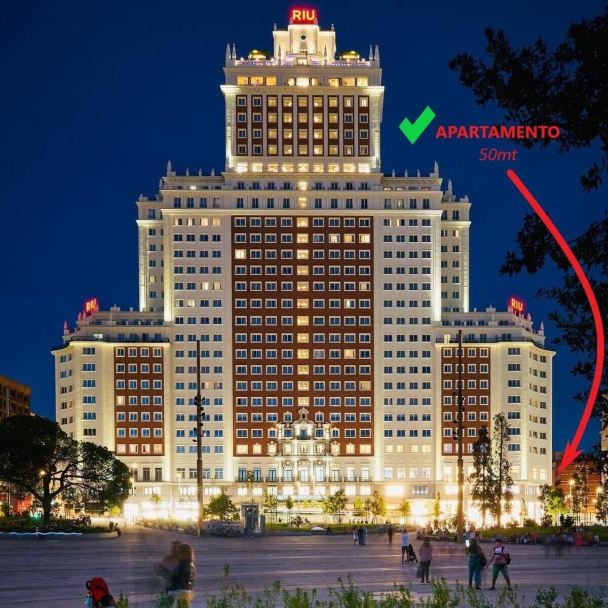 Céntrico Plaza España - Gran Vía, Madrid