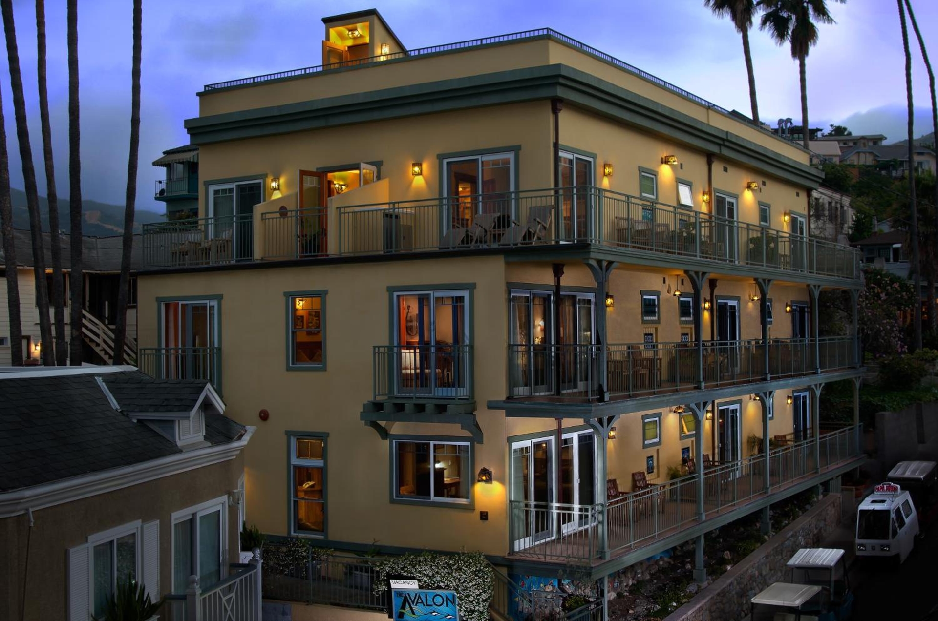 The Avalon Hotel in Catalina Island, Avalon
