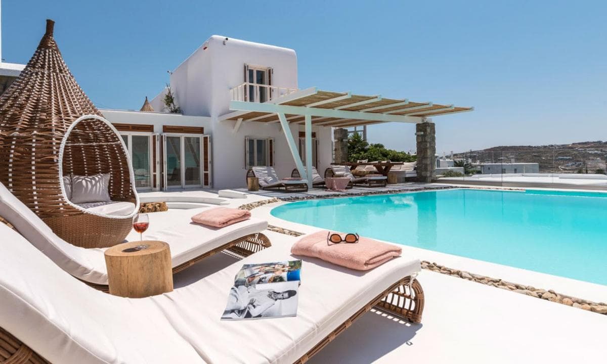 Luxury Ocean View Villa Mykonos Town Centre, Mýkonos City, foto 3
