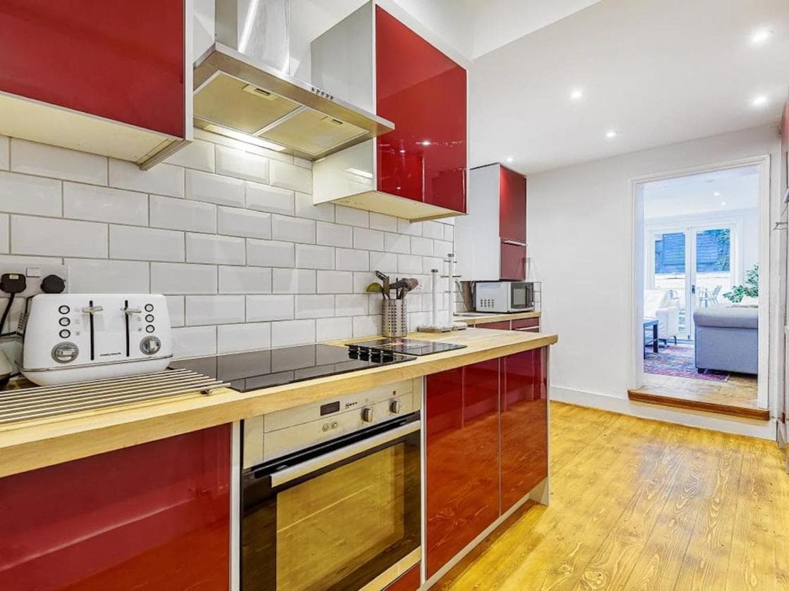 Sunny, 2bed 2bath, garden apartment near Hyde Park, London, foto 2