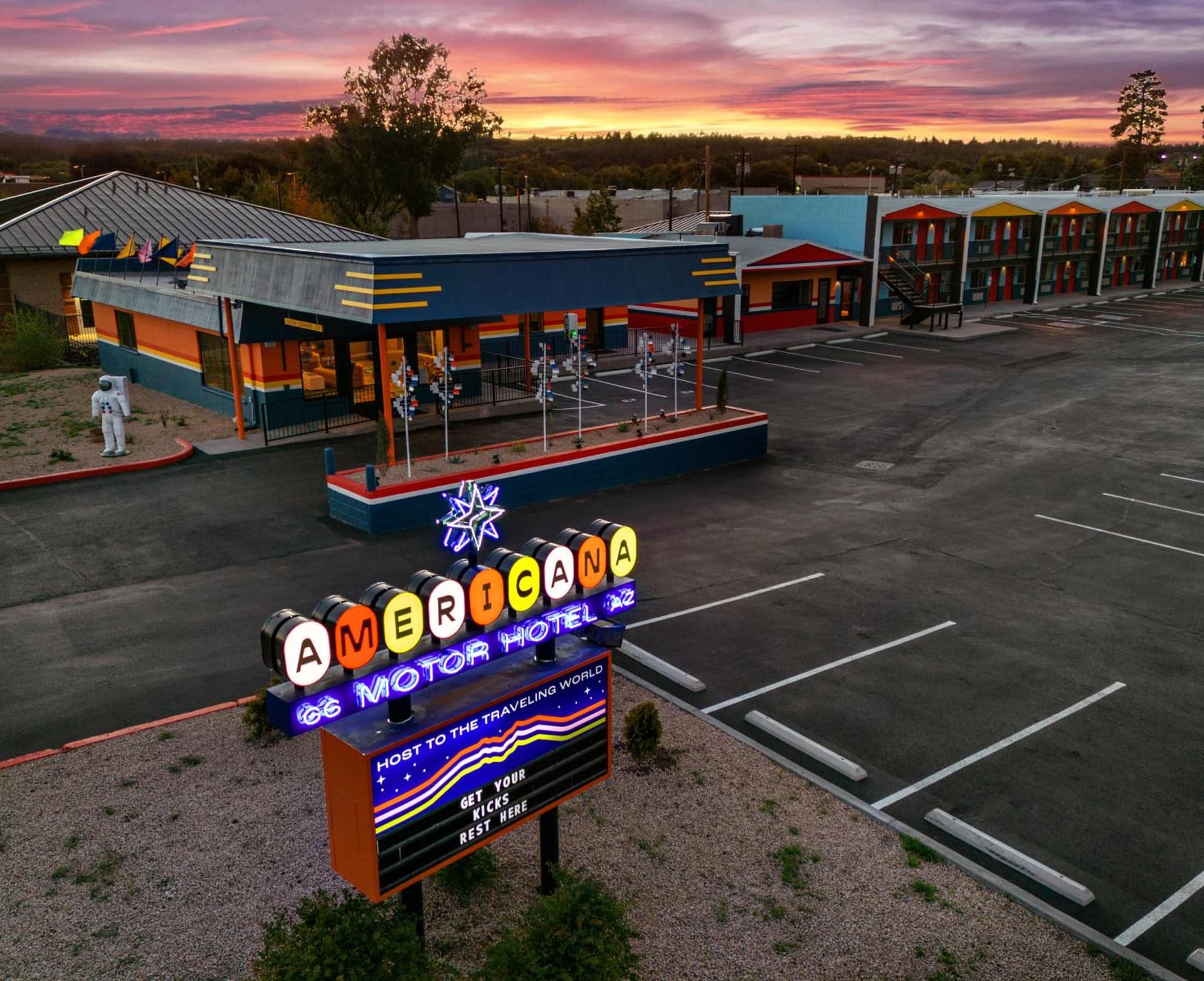 Americana Motor Hotel, Flagstaff, foto 3