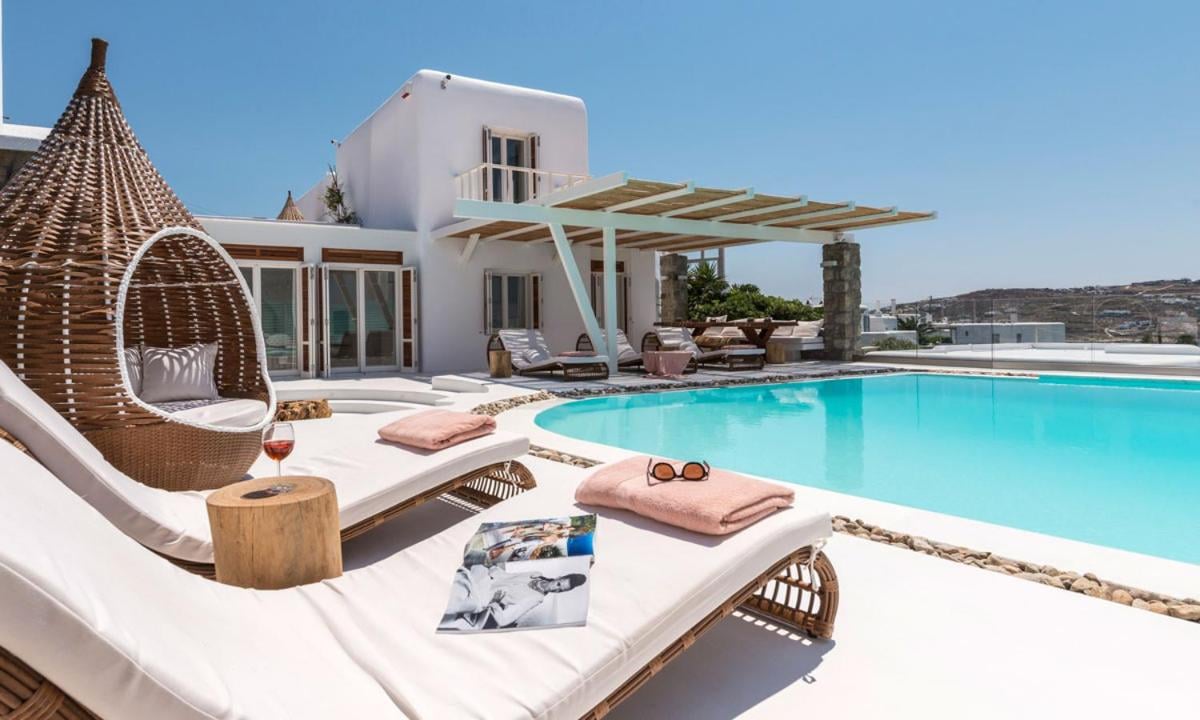 Luxury Ocean View Villa Mykonos Town Centre, Mýkonos City, foto 3