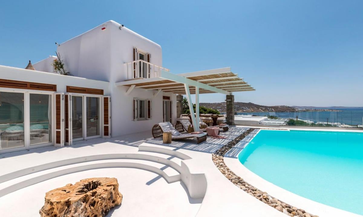 Luxury Ocean View Villa Mykonos Town Centre, Mýkonos City, foto 2