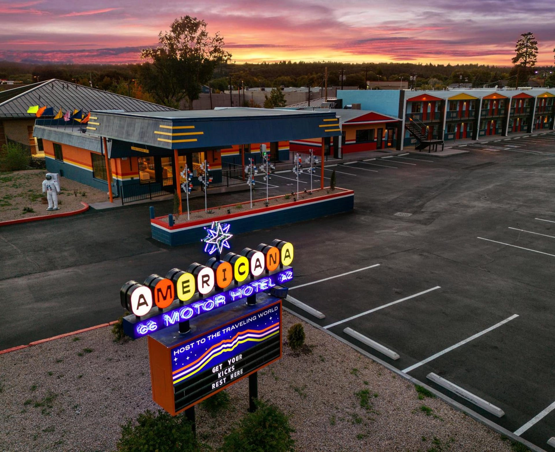 Americana Motor Hotel, Flagstaff, foto 3