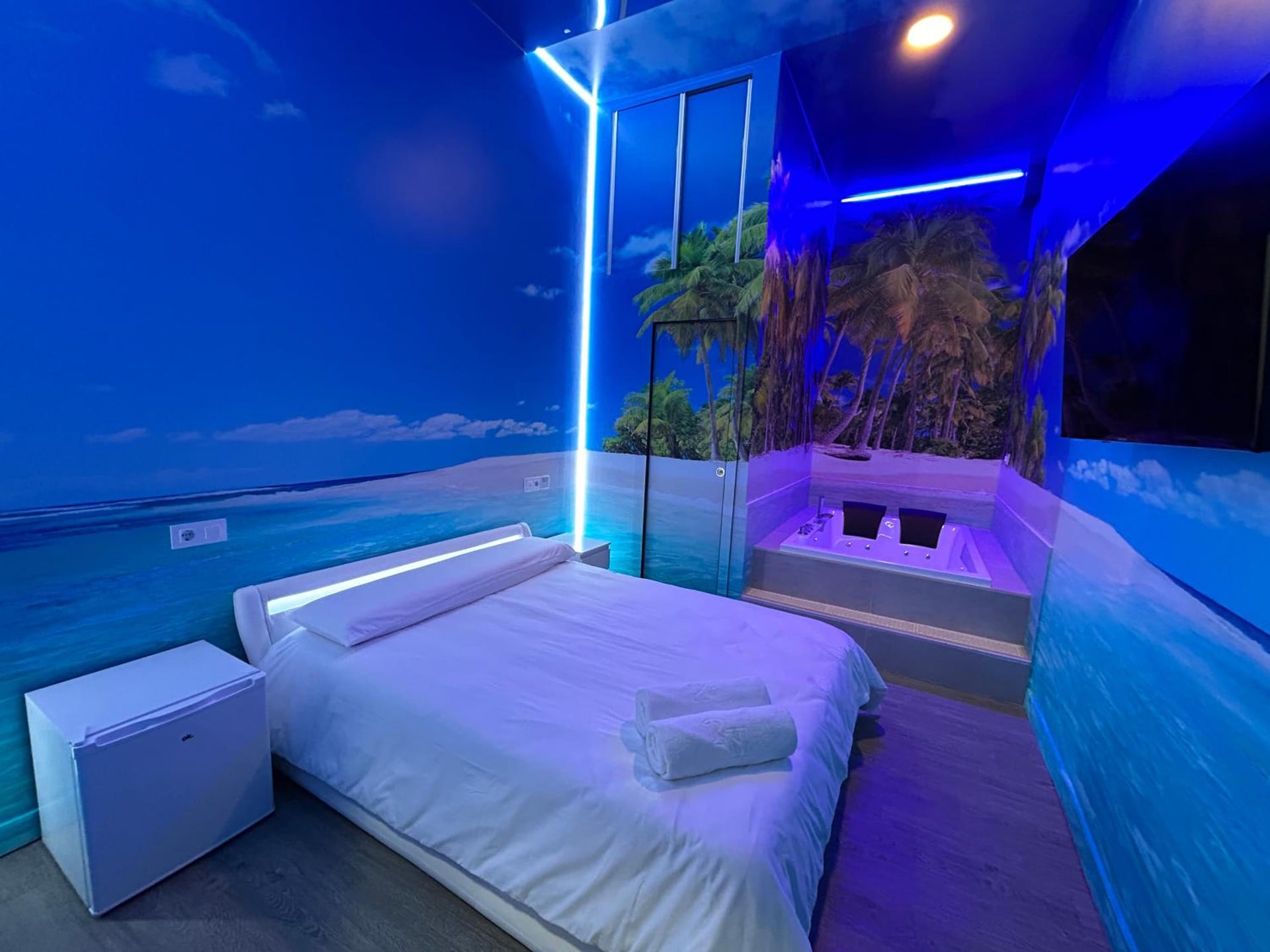 Habitacion con jacuzzi y baño privado, Madrid, foto 5