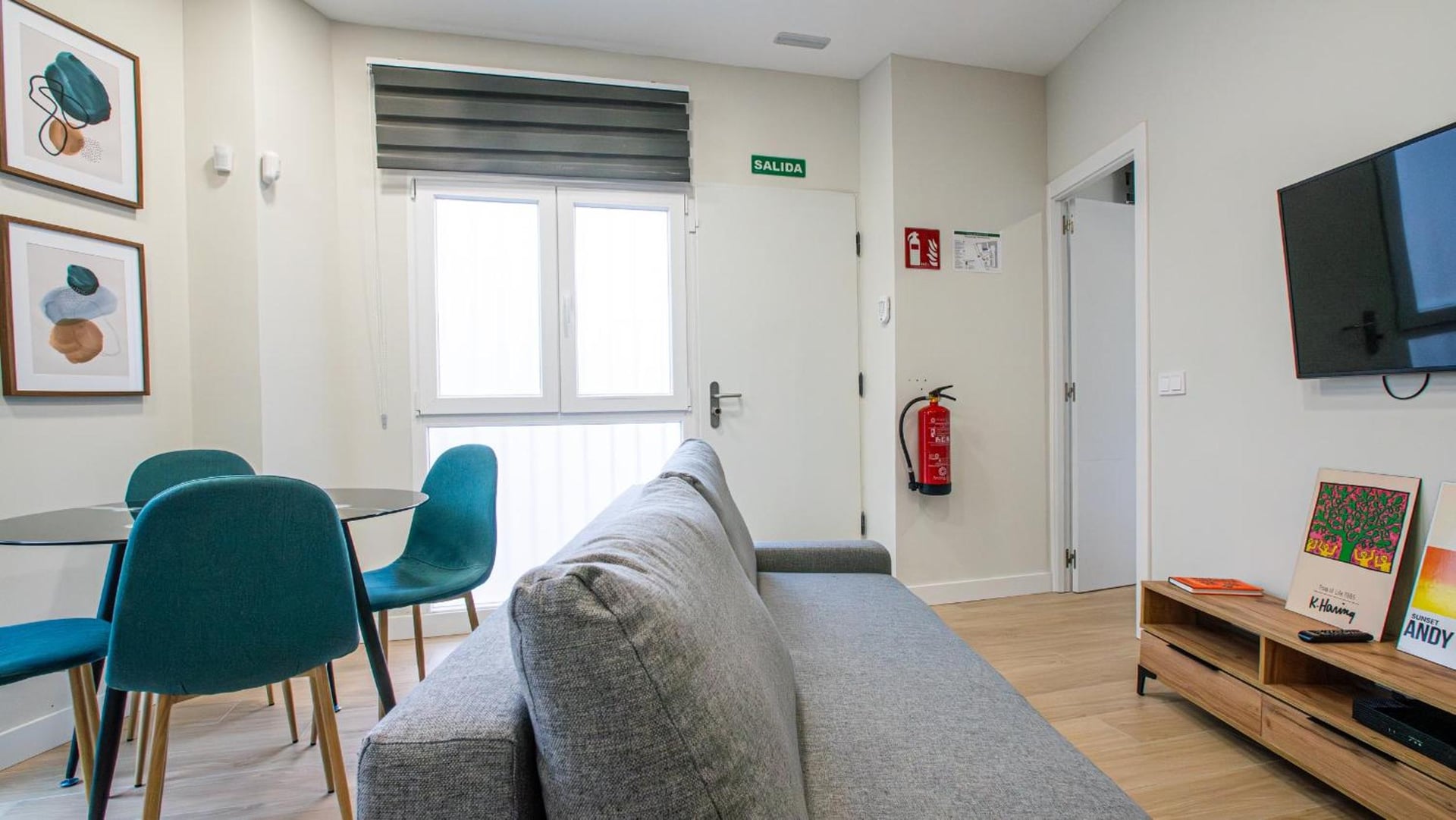 Madrid Confort urbano 1 dormitorio AC WIFI Cocina, Madrid, foto 4